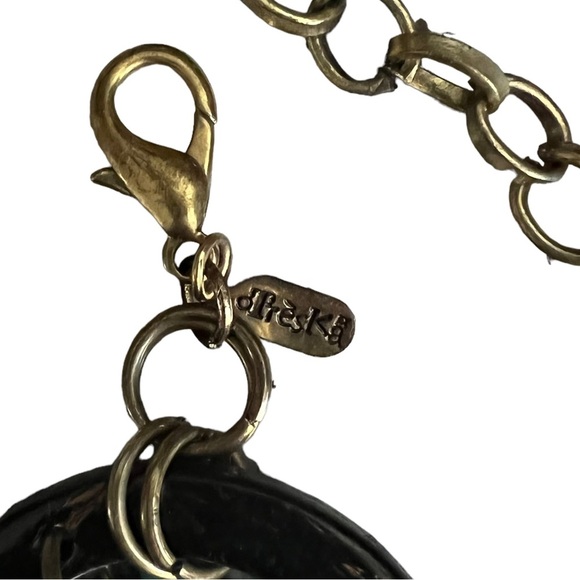 Treska Boho Antique Gold & Turquoise Colored Statement Belt - Picture 5 of 6